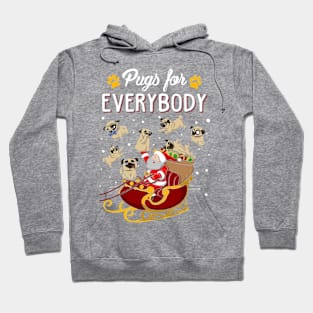 Pugs for Everybody Hoodie